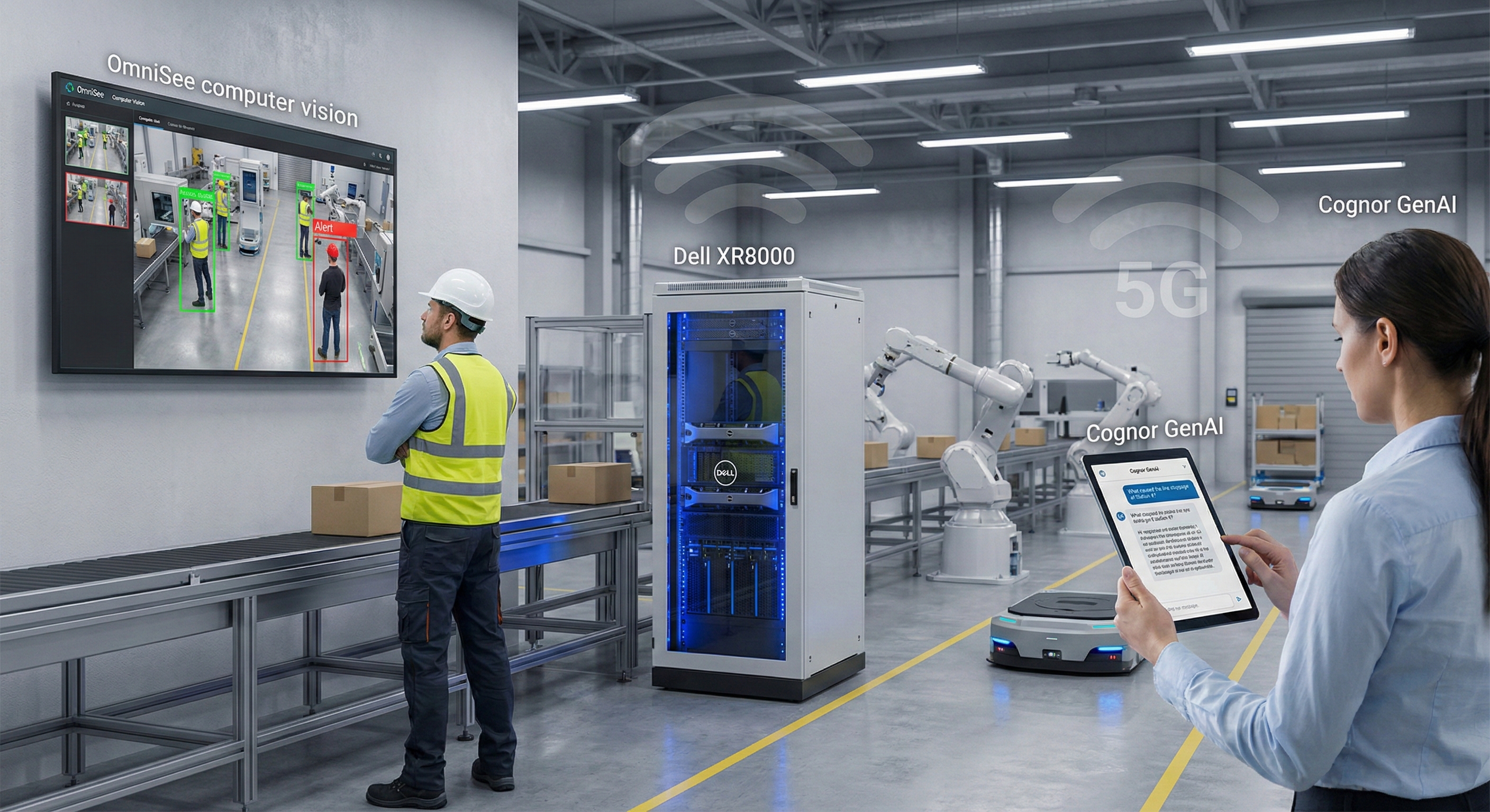 Private 5G Express — Dell XR8000 powering factory with Cognor GenAI