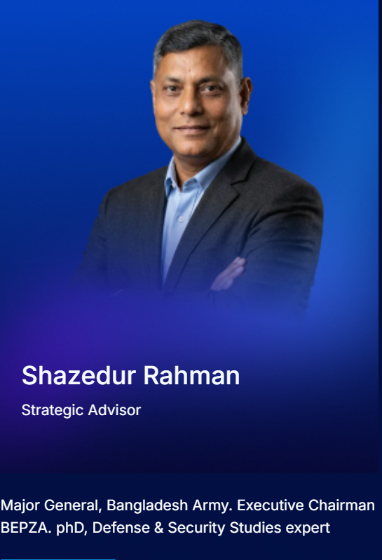 Brig Gen Shazed (LPR) — Head of Sales - Asia